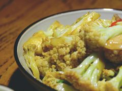 干锅有机花菜-食欲老院子荆芥疙瘩汤(经五路店)