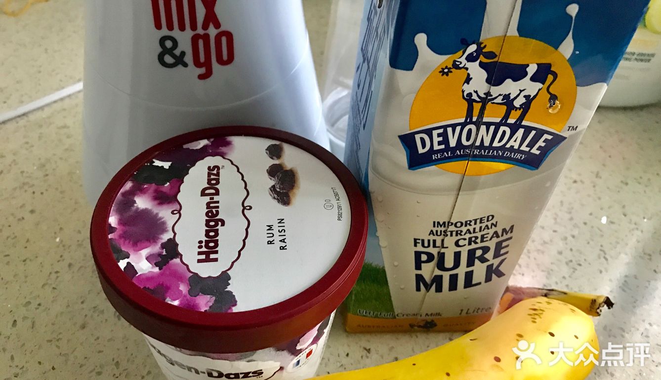 简单又美味的香蕉奶昔冰激凌