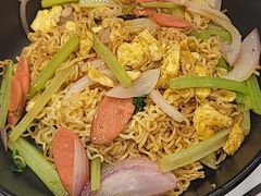 炒方便面-宝记烧烤·碳锅羊肉·羊蝎子火锅·夜食社(文体路创始店)