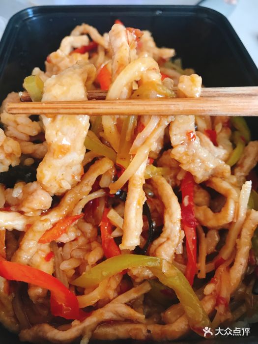 惠宾饭庄(中山路店)鱼香鸡丝盖饭图片 - 第994张