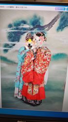 -后宫·古装汉服京剧儿童亲子全家福摄影