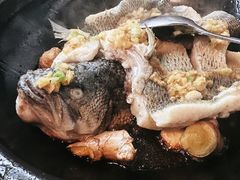 姜蓉焗鲈鱼-广府乡下·饭庄(新港东路店)