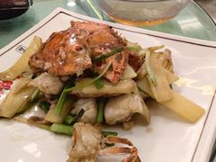 葱姜炒三目蟹-明香海鲜酒家(华强北店)