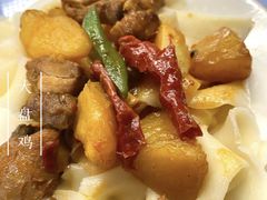 大盘鸡拌面-北大家园食堂