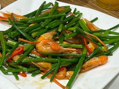 韭苔炒虾-潮中人·潮州菜(益乐路店)