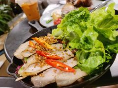 泰式豬頸肉沙拉-农畉LONFOOD(万象天地店)