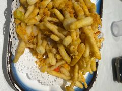 炸蘑菇-大眼锅贴水饺(河东店)