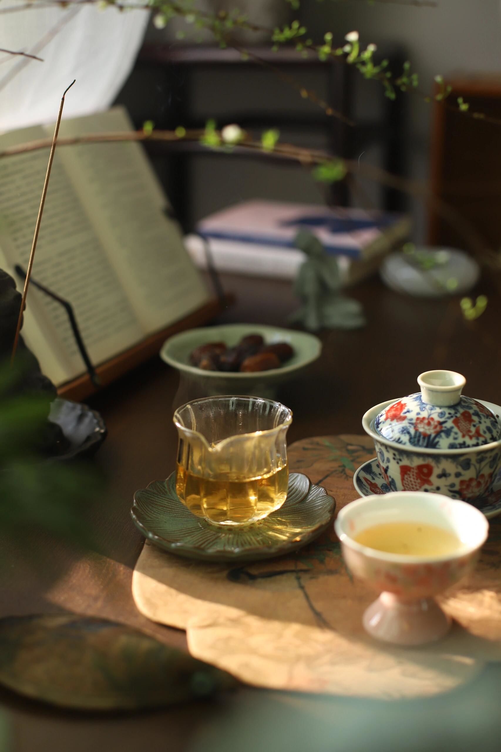 冬季成都品茶90分钟工作室一茶一书一米阳光