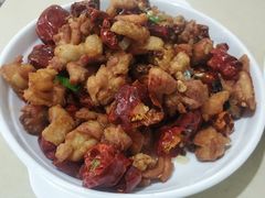 干煸鸡块-满口香饭店