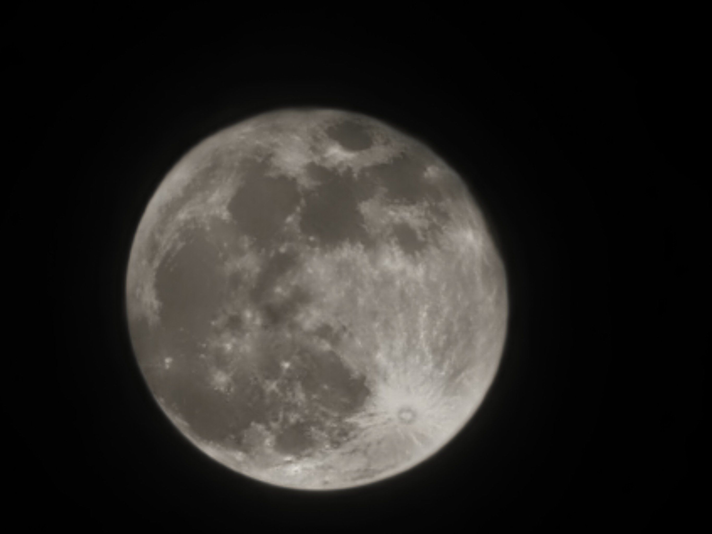 夜空下的月亮话