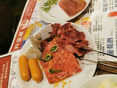 牛肉拼盘-七輪焼肉 榮華亭(難波店)