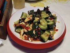 紫苏煎黄瓜-张记虾尾·火锅·烧烤·大排档(涉外店)