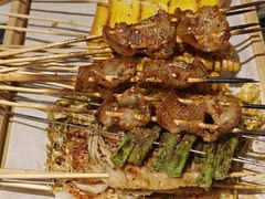 -山野的朋友露营炭火烤肉