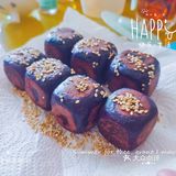 仙豆糕~紫薯芝士味