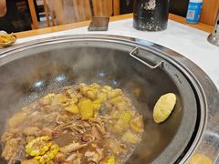 -冰城焰会大丰收铁锅炖(萝岗万达金街店)