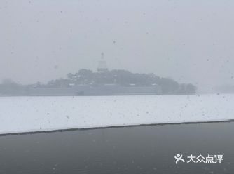 昨天下着大雪️逛着北海确实惬意，品尝了仿膳饭庄的美食