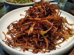 香煎高山菌-将相和·海鲜蒸饺大连菜
