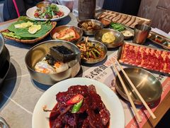 -草家酱蟹炭火烤肉店(珲春南路一店)