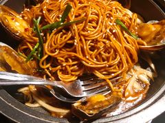 葱香鲍鱼捞面-夜上海(新天地店)