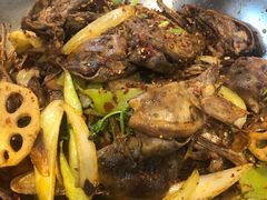 主打的干锅鸭头-安诚居干锅鸭头(八角店)