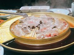 水煎肉-猪啊牛呀羊啊铜盘烤肉(正大广场店)