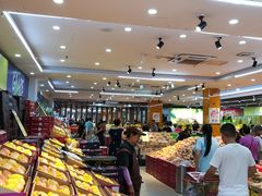 自助取餐区-鲜力达果品批发直销(青山店)