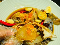 -草家酱蟹炭火烤肉店(珲春南路一店)