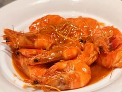 油焖大虾-1937青岛老味道·海肠捞饭·青岛菜(大鲍岛栈桥店)