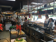 自助取餐区-阿宝酒家(新华店)