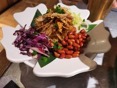 鸡丝拌拌面-探鱼·鲜青椒爽麻烤鱼(北京路天河城店)