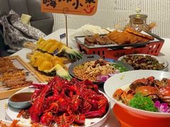 -嗨辣小聚·盘锦河蟹·海鲜烧烤龙虾(盘锦十年好店)