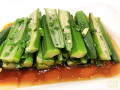 白灼秋葵-顺风海鲜港(长寿路店)