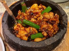 石锅杭椒牛蛙-桂满陇-西湖船宴(西单大悦城店)