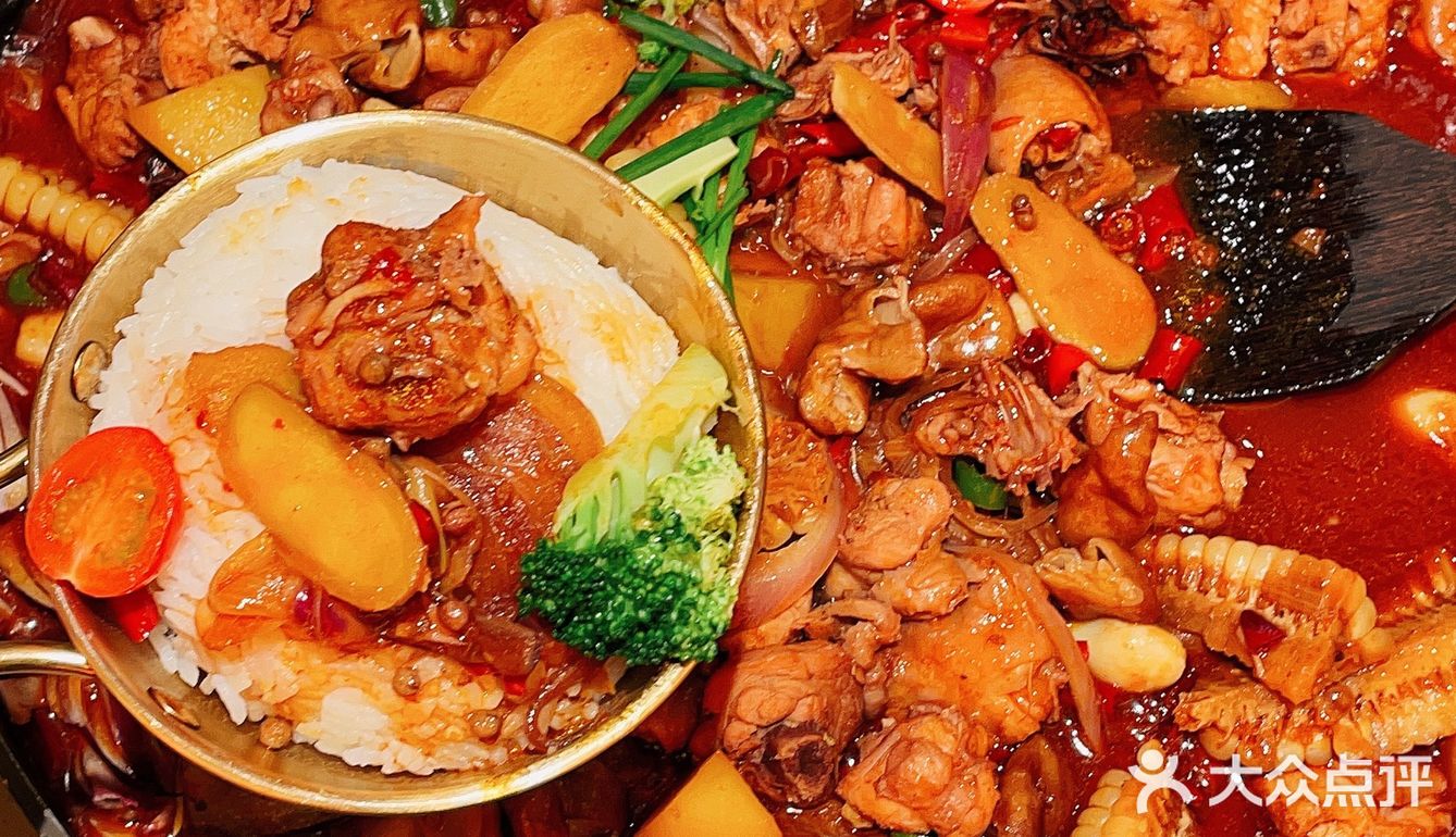 最牛的肥肠炒鸡