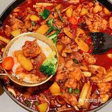 最牛的肥肠炒鸡