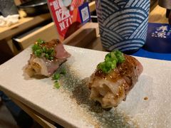 生牛肉火炙寿司-舞漁日料美人胶原锅(陆家嘴中心店)