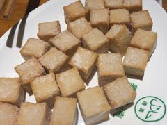 鱼豆腐-義聚德·清真铜锅涮羊肉·烧烤(河东店)