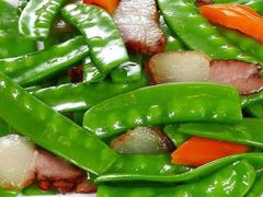 腊味荷兰豆-老长江路灌汤包(天津路总店)