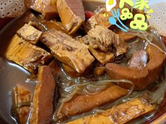 炖板筋-左邻右舍褡裢火烧(石榴园店)