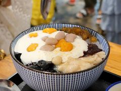 萬得嫩仙草かき氷。-WONDER ICE 萬得冰田(建設路总店)