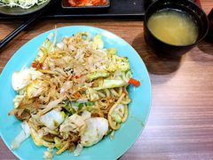炒乌冬-犀牛家猪排