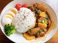 香橙照烧鸡腿饭-肥朵食堂(带梦胡同店)