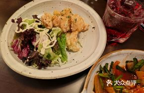 Popcorn Mustard Shrimp Balls