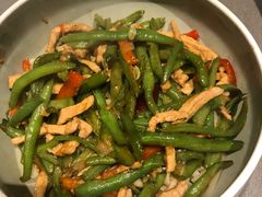 豆角丝炒肉拌转百刀-日上三甘(三里屯店)