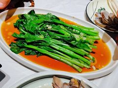 白灼菜心-渔民船说·北塘海鲜·天津菜·海肠捞饭(北塘古镇店)