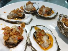 蒜蓉小生蚝-京秀缘蒸汽海鲜农家菜大馅蒸饺