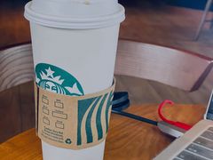 热抹茶拿铁-星巴克(红房子店)