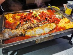 重庆豆花烤鱼-探鱼·鲜青椒爽麻烤鱼(朝阳悠唐广场店)
