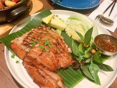 蜜糖炭烧猪颈肉-星叶·东南亚料理(宁波万象汇店)