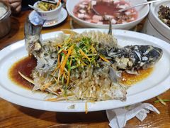 清蒸红眼鱼-下梅人家土菜馆(历史文化餐厅度假区店)